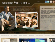 Tablet Screenshot of albertovilloldophd.com